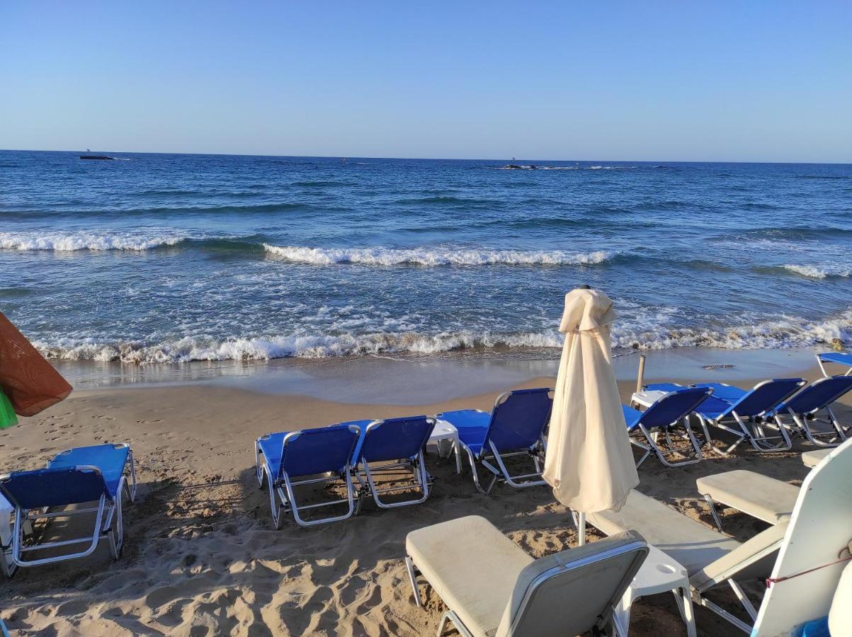 Dedalos N3 Sea View Apartment-30 Metres From The Beach Stalida Zewnętrze zdjęcie
