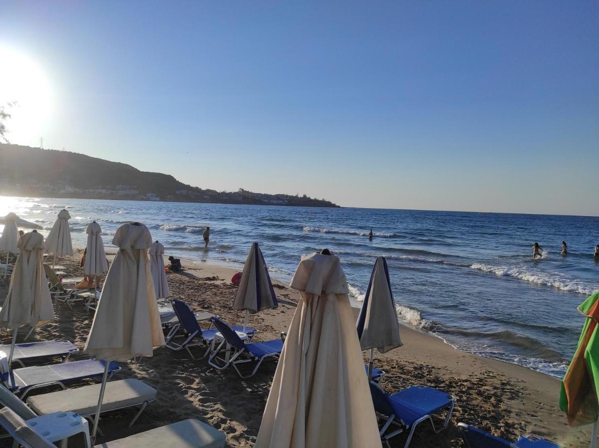Dedalos N3 Sea View Apartment-30 Metres From The Beach Stalida Zewnętrze zdjęcie