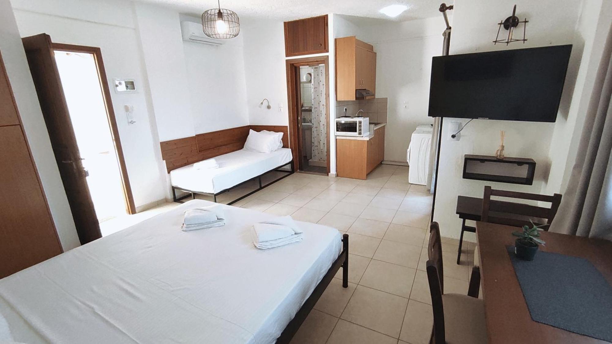 Dedalos N3 Sea View Apartment-30 Metres From The Beach Stalida Zewnętrze zdjęcie